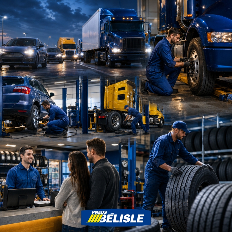 Pneus Bélisle, the tire specialist of Quebec since 1973!