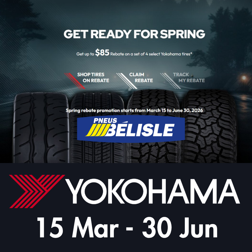 Yokohama Tires Rebates.