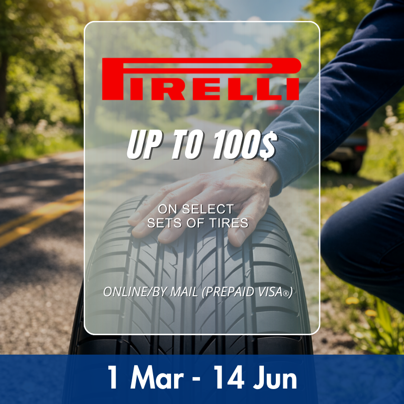 Pirelli Tire Rebates